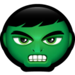Hulk — cartoon emoji for Slack & Discord (Discord)