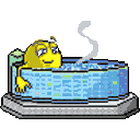 Hot Tub — cartoon emoji for Slack & Discord