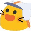 Meow Helmut2 — cartoon emoji for Slack & Discord