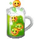 Green Beer 2 — green emoji for Slack & Discord