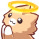 Neko Angel — cartoon emoji for Slack & Discord