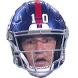 Surprised Eli Manning — surprised emoji for Slack & Discord (Discord)