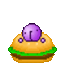 Burger Bounce — cartoon emoji for Slack & Discord