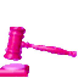 Gavel Pink — gavel emoji for Slack & Discord (Discord)
