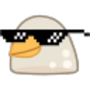 Eagle Sunglasses — cartoon emoji for Slack & Discord