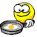 Frying Egg — cartoon emoji for Slack & Discord
