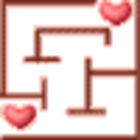 Heart Maze — heart emoji for Slack & Discord