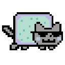 Nyancat Jazz — cartoon emoji for Slack & Discord