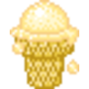 Icecream Cone 3 — pixel-art emoji for Slack & Discord