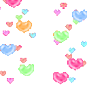 Floating Heartsq — colorful emoji for Slack & Discord