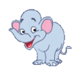 Baby Elephant — cartoon emoji for Slack & Discord (Discord)