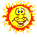 Sun Face — pixel-art emoji for Slack & Discord