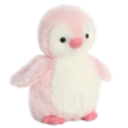 Pink Penguin Plush — cute emoji for Slack & Discord (Discord)