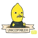 Lemongrab — cartoon emoji for Slack & Discord