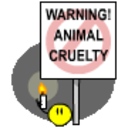 Waring Animalcruelty — warning emoji for Slack & Discord