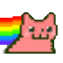 Nyan Parrot — cat emoji for Slack & Discord