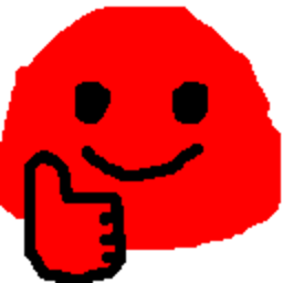 Rainbowblub Thumbsup — blob emoji for Slack & Discord (Discord)