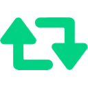 Retweet — logo emoji for Slack & Discord
