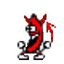 Bananadance Devil — cartoon emoji for Slack & Discord