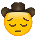 Sadcowboy — sad emoji for Slack & Discord