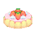 Strawberry Cake — food emoji for Slack & Discord
