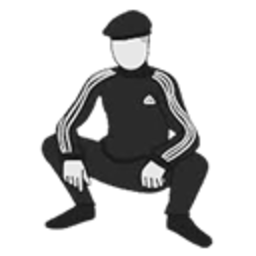Slav Squat — cartoon emoji for Slack & Discord (Discord)