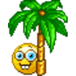 Palm Tree 2 — cartoon emoji for Slack & Discord (Discord)