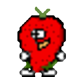 Dancing Strawberry2 — cartoon emoji for Slack & Discord (Discord)