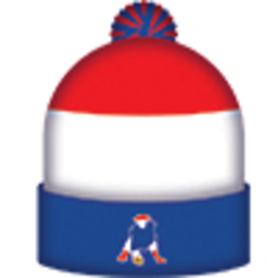 Winter Patriots Hat — red emoji for Slack & Discord (Discord)