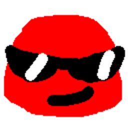 Blub Rainbowcool — cartoon emoji for Slack & Discord (Discord)