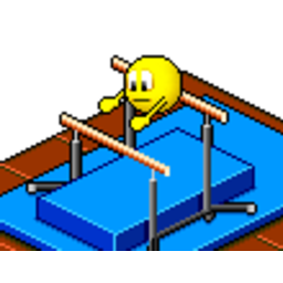 Gymnastics — cartoon emoji for Slack & Discord (Discord)