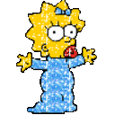 Maggie Simpson — cartoon emoji for Slack & Discord