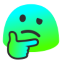 Think Bluegreen — cartoon emoji for Slack & Discord