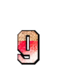 Nine Red Pixels — number emoji for Slack & Discord (Discord)