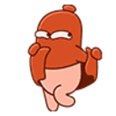 Sausage Dance — cartoon emoji for Slack & Discord