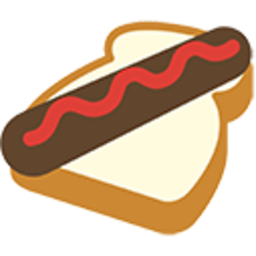 Sausage In Bread — food emoji for Slack & Discord (Discord)