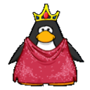 Penguin Princess — cartoon emoji for Slack & Discord