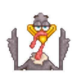Turkey Jamming — cartoon emoji for Slack & Discord (Discord)