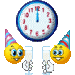New Year Toast — celebration emoji for Slack & Discord (Discord)