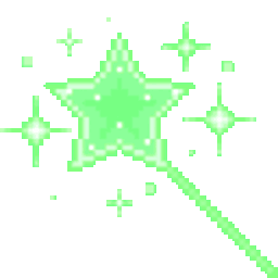 Sparklewand Green — star emoji for Slack & Discord (Discord)