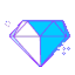 Blue Diamond — symbol emoji for Slack & Discord (Discord)