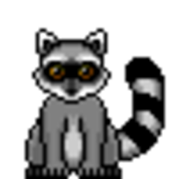 Raccoon 2 — pixel-art emoji for Slack & Discord (Discord)