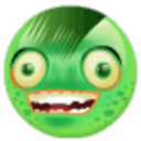 Creepy Smiley — cartoon emoji for Slack & Discord