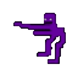 Purple Figure — cartoon emoji for Slack & Discord (Discord)