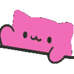 Meow Pink Bongo Wave — cat emoji for Slack & Discord (Discord)