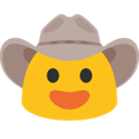 Cowboy Blob — cute emoji for Slack & Discord