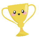 Cute Trophy — cute emoji for Slack & Discord