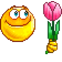 Smell Tulip — cartoon emoji for Slack & Discord (Discord)