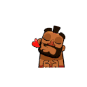 Royale Hog Rider Love — cute emoji for Slack & Discord