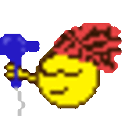 Blowdry Hair — character emoji for Slack & Discord (Discord)